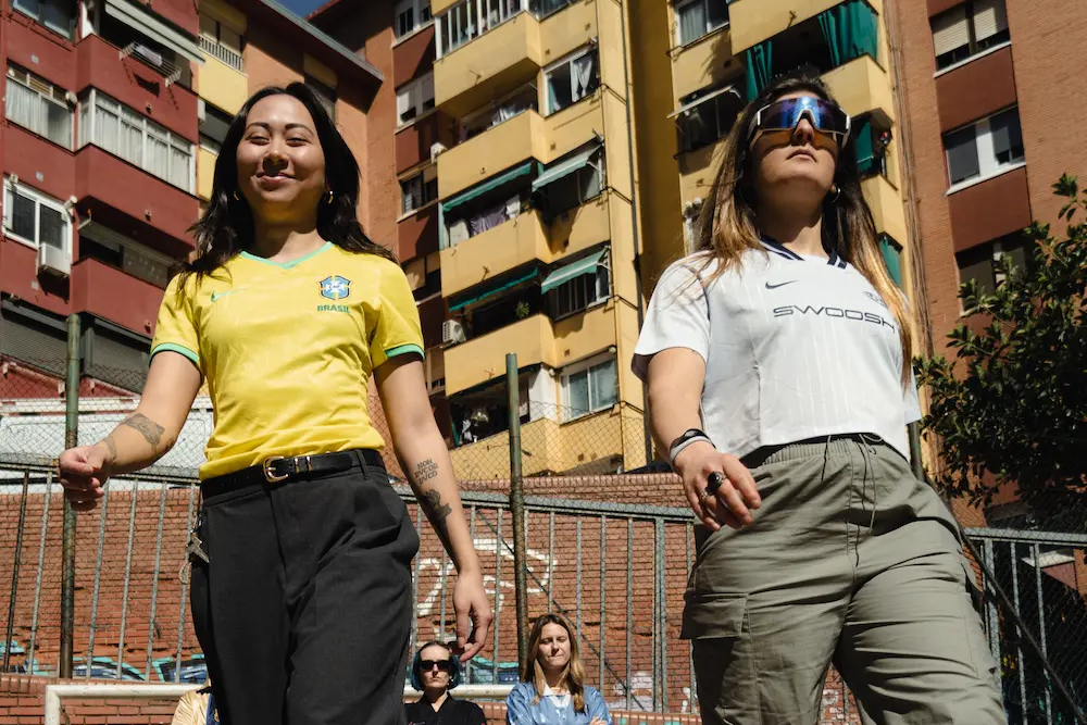 Street football tournament for women
