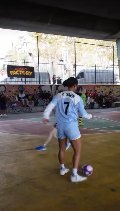Street soccer tournament for women